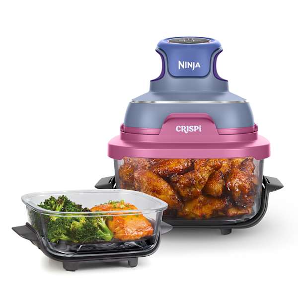 Ninja CRISPi 4-in-1 Portable Glass Air Fryer - Purple Mauve